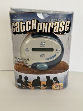 Catch Phrase Electronic Handheld Game Second Edition Hasbro (2004) - Brand New